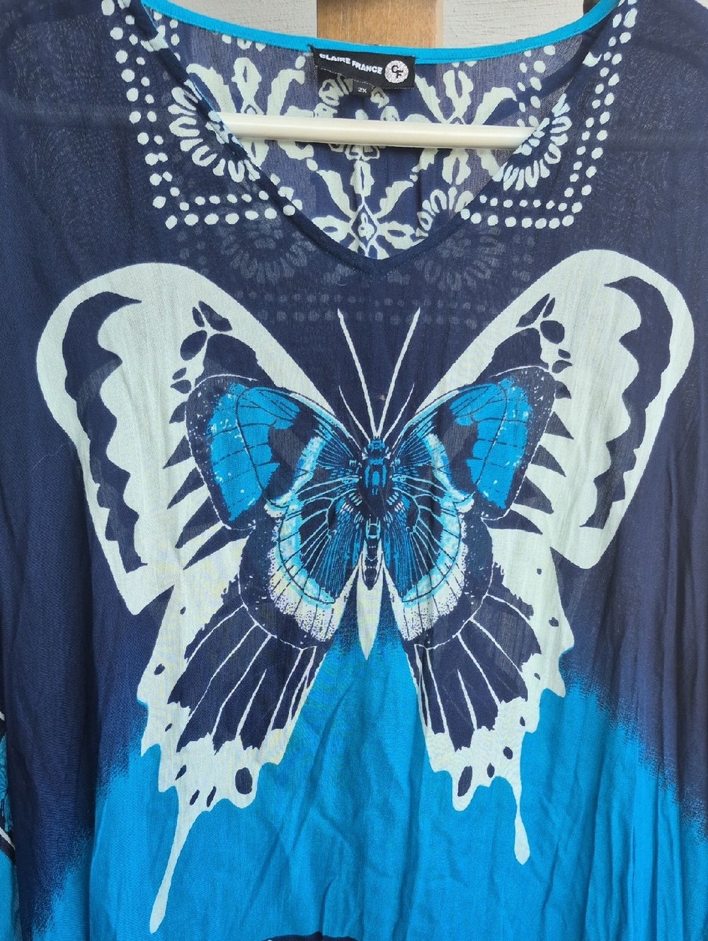 CLAIRE FRANCE- KAFTAN/ COVERUP - Picture 2 of 4